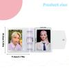 Photocard Binder 3 Inch Kpop Binder, Detachable Kpop Photocard Holder Book, Button Design Mini Photo Album, 20 Pockets Fits 40 Photocards (Purple) view 4