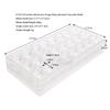 24 Cavities Mushroom Agaric Shape Clear Polycarboante Plastic Chocolate Mould for Kitchen DIY Candy Making Gadgets and Tools view 2
