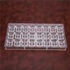 24 Cavities Mushroom Agaric Shape Clear Polycarboante Plastic Chocolate Mould for Kitchen DIY Candy Making Gadgets and Tools view 4