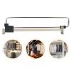 Cabilock Strong Iron Material Telescopic Clothes Rail 1 Set Hanger Rack Wardrobe Storage view 2