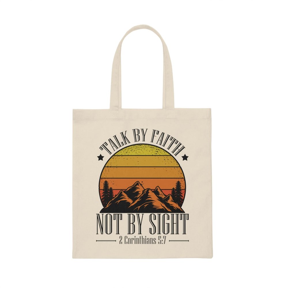 Inspirational Christians Sayings Catholic Corinthians Pastor Motivational Praying Church Devotees Women Men Canvas Tote Bag Natural/One size