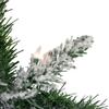 Northlight Pre-lit Flocked Madison Pine Artificial Christmas Garland Clear Lights, 9'x 10", Green view 2