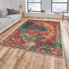 LaModaHome Area Rug Non-Slip - Colourful Obedness Classic Soft Machine Washable Bedroom Rugs Indoor Outdoor Bathroom Mat Kids Child Stain Resistant Living Room Kitchen Carpet 5.9 x 9.3 ft view 1