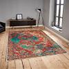 LaModaHome Area Rug Non-Slip - Colourful Obedness Classic Soft Machine Washable Bedroom Rugs Indoor Outdoor Bathroom Mat Kids Child Stain Resistant Living Room Kitchen Carpet 5.9 x 9.3 ft view 2