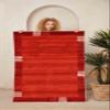 LaModaHome Area Rug Non-Slip - Orange Bordure Soft Machine Washable Bedroom Rugs Indoor Outdoor Bathroom Mat Kids Child Stain Resistant Living Room Kitchen Carpet 2 x 3.3 ft view 2
