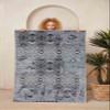 LaModaHome Area Rug Non-Slip - Grey Geometric Soft Machine Washable Bedroom Rugs Indoor Outdoor Bathroom Mat Kids Child Stain Resistant Living Room Kitchen Carpet 4.7 x 7.3 ft (150) view 2