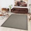 LaModaHome Area Rug Non-Slip - Beige Bordure Soft Machine Washable Bedroom Rugs Indoor Outdoor Bathroom Mat Kids Child Stain Resistant Living Room Kitchen Carpet 3.3 x 9.9 ft (108) view 1