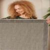 LaModaHome Area Rug Non-Slip - Beige Bordure Soft Machine Washable Bedroom Rugs Indoor Outdoor Bathroom Mat Kids Child Stain Resistant Living Room Kitchen Carpet 3.3 x 9.9 ft (108) view 3