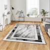 LaModaHome Area Rug Non-Slip - Pink Bordure Soft Machine Washable Bedroom Rugs Indoor Outdoor Bathroom Mat Kids Child Stain Resistant Living Room Kitchen Carpet 3.3 x 6.6 ft view 1