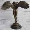 Hand Made Genuine Solid Bronze Nude Female Angel Woman Bronze Sculpture Artwork Statue Dcor by Bronze Classy view 4