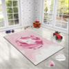 LaModaHome Area Rug Non-Slip - Pink Unicorn Soft Machine Washable Bedroom Rugs Indoor Outdoor Bathroom Mat Kids Child Stain Resistant Living Room Kitchen Carpet 2 x 3.3 ft view 2