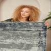 LaModaHome Area Rug Non-Slip - Grey Vintage Soft Machine Washable Bedroom Rugs Indoor Outdoor Bathroom Mat Kids Child Stain Resistant Living Room Kitchen Carpet 3.3 x 6.6 ft (190) view 3
