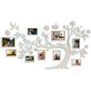 JustLikeWood Large Home Decor Wood Family Tree Wall Decal with Frame Pictures Standard Decoraciones para Salas de Casa Wall Art, Wall Stickers for Living Room (XL 78x44 Natural Wood with LED) view 1