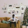 JustLikeWood Large Home Decor Wood Family Tree Wall Decal with Frame Pictures Standard Decoraciones para Salas de Casa Wall Art, Wall Stickers for Living Room (XL 78x44 Natural Wood with LED) view 2