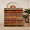 LaModaHome Area Rug Non-Slip - Colourful Striped and Ethnic Soft Machine Washable Bedroom Rugs Indoor Outdoor Bathroom Mat Kids Child Stain Resistant Living Room Kitchen Carpet 2.7 x 6.6 ft view 2