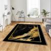 LaModaHome Area Rug Non-Slip - Navy Blue Watercolor Soft Machine Washable Bedroom Rugs Indoor Outdoor Bathroom Mat Kids Child Stain Resistant Living Room Kitchen Carpet 3.3 x 9.9 ft view 1