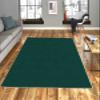 LaModaHome Area Rug Non-Slip - Green Green Thin, Washable Soft Machine Washable Bedroom Rugs Indoor Outdoor Bathroom Mat Kids Child Stain Resistant Living Room Kitchen Carpet 2 x 3.3 ft (265) view 1