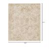 LaModaHome Area Rug Non-Slip - Beige Cotton Weaving Quality Vintage Soft Machine Washable Bedroom Rugs Indoor Outdoor Bathroom Mat Kids Child Stain Resistant Living Room Kitchen Carpet 5.3 x 7.6 ft view 2
