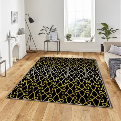 LaModaHome Area Rug Non-Slip - Pink Geometric Soft Machine Washable Bedroom Rugs Indoor Outdoor Bathroom Mat Kids Child Stain Resistant Living Room Kitchen Carpet 3.3 x 5 ft (02)