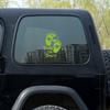 Nouiroy Love Feet Baby on Board Stickers for Cars,Double Side Visibility Cute Baby in Car Vinyl Sticker Bumper Decals Baby Safety Warning Sign Sticker Waterproof (Green) view 3