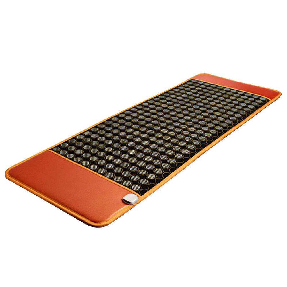 HAILM Massage Heating Mattress, Jade Electric Heating Mat with Overheat Protection and Smart Timer Setting, Surprise Gifts for Parents/Lovers/Friends, 31.4x75 Inch