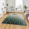 LaModaHome Area Rug Non-Slip - Grey Geometric Soft Machine Washable Bedroom Rugs Indoor Outdoor Bathroom Mat Kids Child Stain Resistant Living Room Kitchen Carpet 3.3 x 6.6 ft (39) view 1