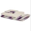 3-Piece Towel Set - Bath Towels Hand Towels Wash Cloths, Absorbent and Drying Flower Tulips Transparent Purple Abstract Towel Set for Kitchen/Bathroom/Gym/Swimming Pool view 2