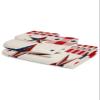 3-Piece Towel Set - Bath Towels Hand Towels Wash Cloths, Absorbent and Drying Red Buffalo Plaid American Flag Patriotic Star Independence Day Towel Set for Kitchen/Bathroom/Gym/Swimming Pool view 2