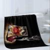 TocaHome 3-Piece Towel Set - Bath Towels Hand Towels Wash Cloths, Absorbent and Drying Wine Whiskey Glasses and Cigars Pattern Towel Set for Kitchen/Bathroom/Gym/Swimming Pool view 3