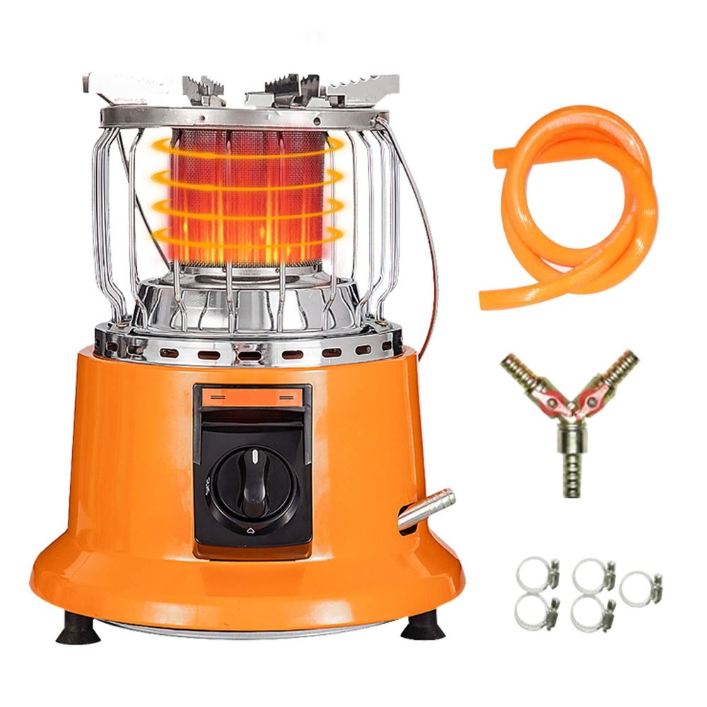 Portable Gas Heater for Indoor Outoor, Low Energy Consumption Home Winter Room Heater, Adjustable Firepower Natural Gas Liquefied Gas Space Warmer Furnace, Applicable area: 10-20 (Size : LNG)