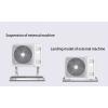 PAPERGAN Air Conditioner Water Drip Tray Multi-Purpose Thickened Stainless Steel Water Tray with Drain and Installation Kit Suitable for Separate Air Conditioner Outdoor Unit (Size : 1-2P) view 4