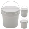 Angoily 3pcs Toy Organizers Lids Portable Candy Buckets for Boys and Girls Toys Snacks and Craft Accessories Convenient Storage view 1