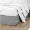 OMIREL Bed Skirt Bed Skirt 14 Inch Drop Brushed Microfiber Bed Skirts Hotel Quality Pleated Bed Skirt Box Pleated Bedding Skirt Valance Sheets Easy Care,Red,150 * 190+35cm view 4