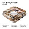 Beagle Gifts for Women: Soft Flannel Blanket Throws for Couch, Bed, Sofa - Funny Pet Beagle Print Blankets view 3