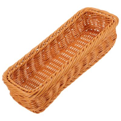 Kichvoe 1pc Pastoral Style Storage Basket for Desktop Organization Multi-purpose Sundries and Snack Container Kitchen Spice Jar Organizer