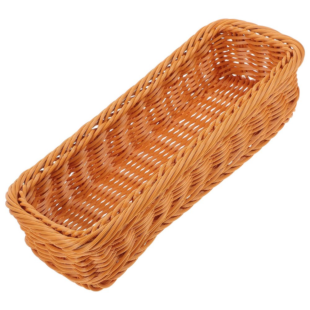 Kichvoe 1pc Pastoral Style Storage Basket for Desktop Organization Multi-purpose Sundries and Snack Container Kitchen Spice Jar Organizer