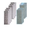 YAXRO Compatible with IRobot Braava Jet M6 Washable Mop Cloths Rags Pads Accessories Robot Vacuum Cleaner Dry Wet Mop Cleaner Cloth Rag Parts (Color : 6pcs Wet-6pcs Dry) view 1
