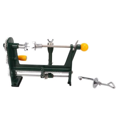 Apple Peeler, Stainless Steel Apple Corer Slicer Peeler Heavy Duty Corer Clamp Base Apple Peeler Slicer Corer for Orange Pear Peeling