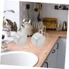 RORPOIR 4pcs Multi-use Coffee Cup Rack Elegant Draining Holder for Mugs Plates and Bottles Sturdy Design for Kitchen Organization and Display view 3