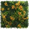 ECOOPTS 40"x40" Faux Ivy Privacy Fence Screen Artificial Boxwood Panels Topiary Hedge Plants for Indoor Outdoor Decoration, 7 Mixed Leave, 10 Packs view 1