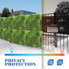 ECOOPTS 40"x40" Faux Ivy Privacy Fence Screen Artificial Boxwood Panels Topiary Hedge Plants for Indoor Outdoor Decoration, 9 Mixed Leave, 28 Packs view 4