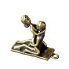 Brass luck mascot pendant Copper exorcism Amulet keychain Small ornaments (4) view 1