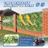 ECOOPTS 20"x20" Faux Ivy Privacy Fence Screen Artificial Boxwood Panels Topiary Hedge Plants for Indoor Outdoor Decoration, 13 Mixed Leaves, 13 Packs view 2