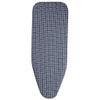 ZJIEX Standard Ironing Board Cover, Replacement Iron Board Cover with Thick Padding, 100% Cotton Cover, Drawstring Tightening, Easy to Install (Color : Blue Grid, Size : 110x34cm/43x13in) view 1