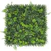 ECOOPTS 20"x20" Faux Ivy Privacy Fence Screen Artificial Boxwood Panels Topiary Hedge Plants for Indoor Outdoor Decoration, 11 Mixed Leaves, 6 Packs view 1