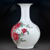 DYPASA Dry Flower Arrangement Hand-Painted Peony Ceramic Vase Chinese Style Large Vase Decoration for Living Room Decoration, Very Suitable for Collection and Gift Flower Vase view 4