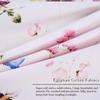 WINLIFE 100% Cotton Pillowcases Standard Size Pink Floral Bees Printed Pillow Cover 2 Pack, Super Soft Envelope Closure Pillow Case (Standard, 20"x26") view 3