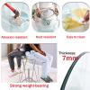 WORDFUN Tempered Glass Round, Solid Glass, Round Glass Table Top, with Flat Polished Edge, Clear and Heavy, for My Barrel Pub Table, Dining, Coffee, Round Table Glass view 4