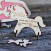 Personalized Wedding Wooden Guest Book: Acrylic Wooden Custom Name Guest Book Alternative Inserts Box DIY Rustic Wedding Heart Drop Guest Book for Anniversary Wedding Decor (Carousel) view 4