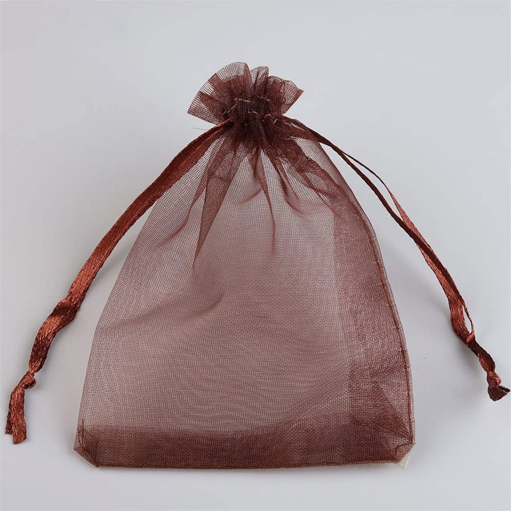100 Pcs/Lot Organza Bag for Jewelry Packaging Bags for Wedding Party Gift Bags